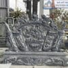bình phong đá tự nhiên chạm khắc thủ công
