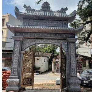 Cổng đá nguyên khối đẹp