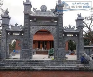 Cổng đá đẹp giá rẻ tại xưởng đá mỹ nghệ