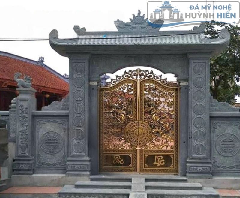cong-da-truyen-thong-viet-nam Cổng đá đẹp truyền thống Việt Nam