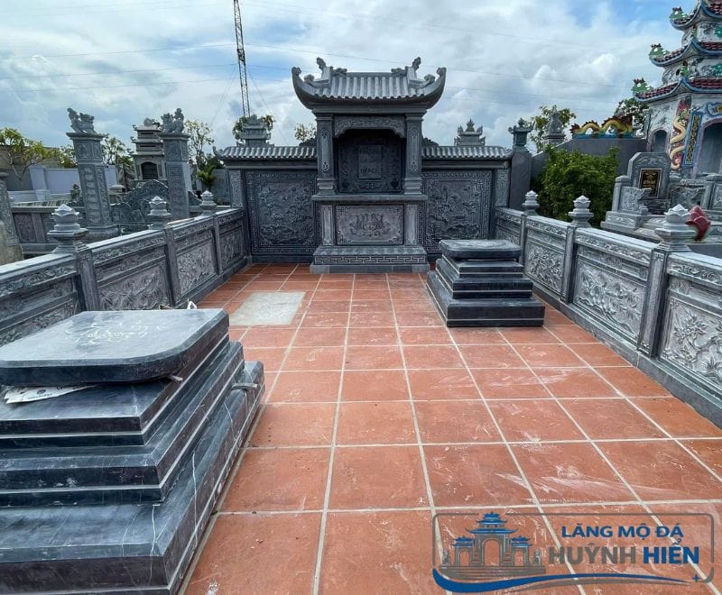 Cảm Ơn Khách Hàng Tin Tưởng – Hoàn Thành Lắp Đặt Khu Lăng Mộ Đá Tại Hà Nội khu lăng mộ đá đẹp tại Hà Nội thực tế