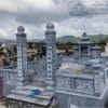 Khu lăng mộ đá gia đình thi công trọn gói
