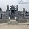 Khuôn viên lăng mộ đá xanh đen