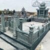 Khuôn viên lăng mộ đá xanh tự nhiên khuôn viên lăng mộ đá xanh rêu cao cấp