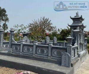 Lan can đá đẹp cho khuôn viên lăng mộ
