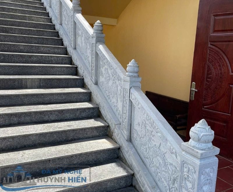 Lan can đá đẹp giá tốt tại xưởng Huỳnh Hiển