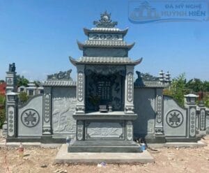 Lăng thờ đá ngoài trời chống rêu mốc
