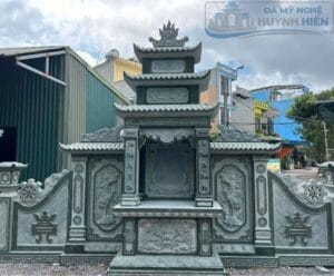 Lăng thờ đá cho khu mộ gia đình