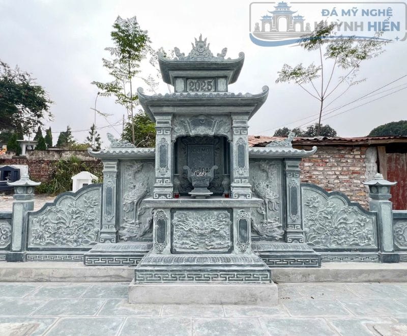 lang-tho-da-khu-lang-mo-gia-dinh Lăng thờ đá đẹp cho khu lăng mộ gia đình