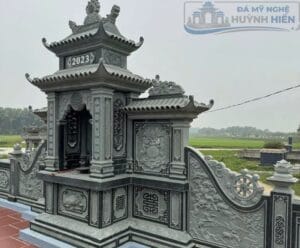 lăng đá mái cong