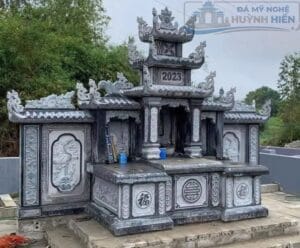Long đình đá chạm khắc đơn giản đẹp - LT07