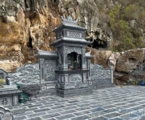 Mẫu lăng thờ đá đẹp chuẩn phong thủy