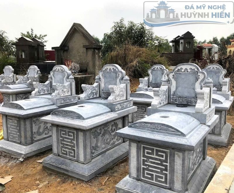 Mẫu mộ đá tam sơn tại Đồng Nai chuẩn phong thủy
