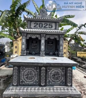 Mộ đá nghĩa trang thiết kế chuẩn phong thủy