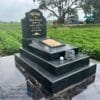 Mộ đá tam cấp granite nguyên khối cao cấp mộ đá tam cấp granite nguyên khối cao cấp