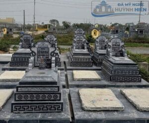 Mộ đá nguyên khối, bền đẹp