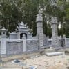 Khuôn viên lăng mộ đá điêu khắc thủ công