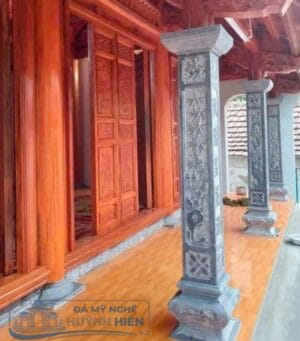 Cột đá tự nhiên nguyên khối đẹp cao cấp