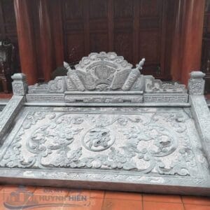 Mẫu chiếu rồng đá nguyên khối cao cấp
