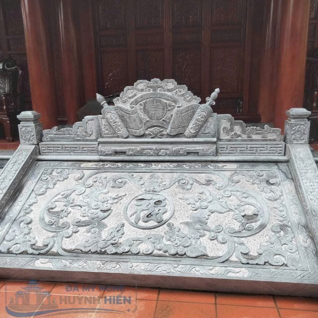 Mẫu chiếu rồng đá nguyên khối cao cấp