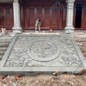 Mẫu chiếu rồng đá đẹp bằng đá tự nhiên